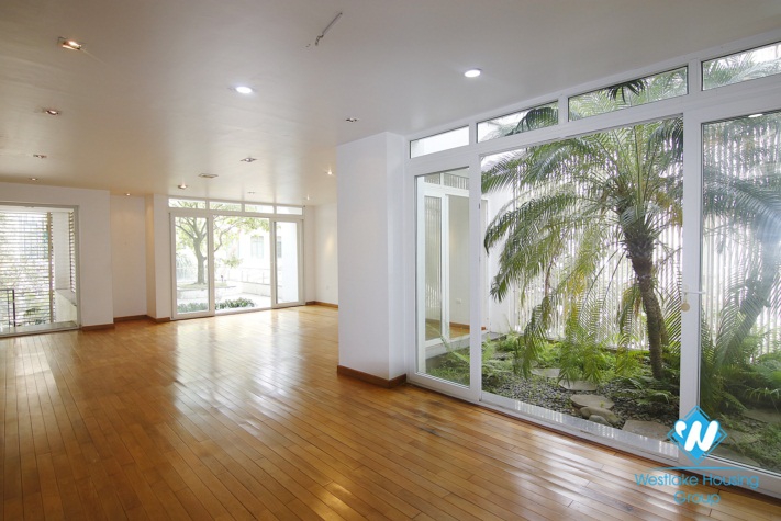 A superb house with modern design and a lot of natural light for rent in Tay Ho